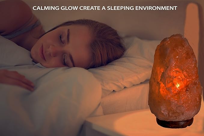 LN-02 Himalayan Pink Crystal Rock Salt Lamp 4~7 lbs with Dimmer Control Switch, Quality Gift Packaging