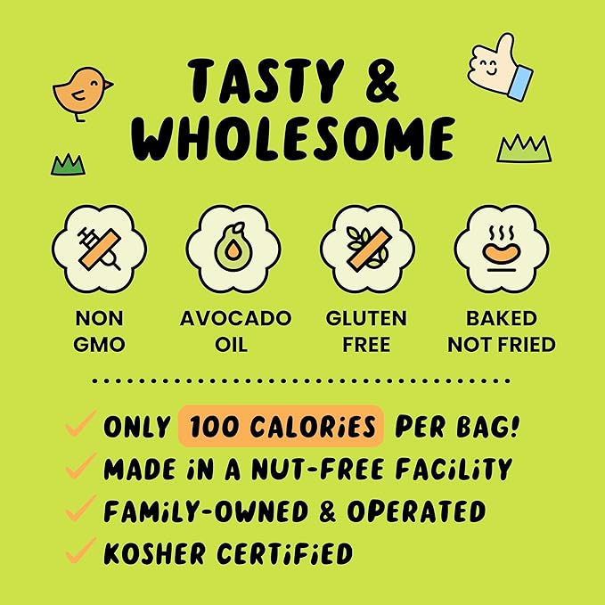 CauliPuffs - Corn, Rice, and Cauliflower Gluten Free Puffed Snack (15 x 0.75oz Bags, Vegan Salt & Pepper)