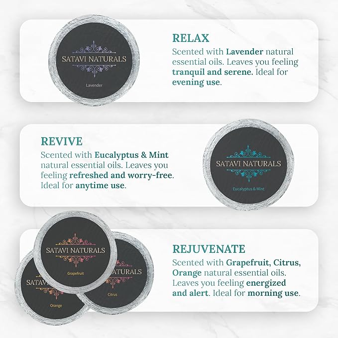 Aromatherapy Shower Steamers (6-Pack) Rejuvenate - Grapefruit, Citrus, Orange Scented Vapor Tabs for Self-Care, Aromatic Shower Bath Bombs, Natural Essential Oils for Women & Men