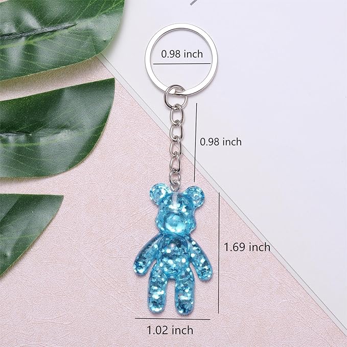 Pocket Bear Hug, Anxiety Relief Gifts for Women Men, Mental Health Positivity Gifts for Anxious Friend, Thinking of You Gift, Comforting Gift for Son Daughter Back to School, Blue