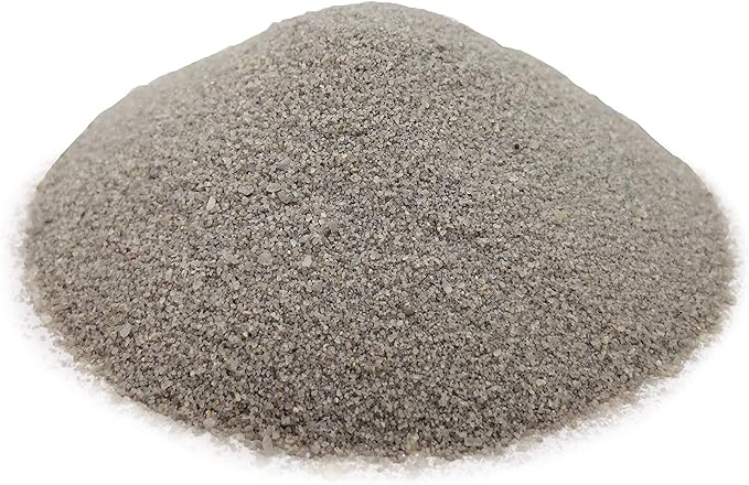 Alternative Imagination Grey Sand - Fine Sand for Zen Garden, Resin Incense Burner, Smudge Bowl, Ritual Incense, Cast Iron Cauldron, Unity Ceremony, Sensory Bin Table, Mandalas, Crafts (1 Pound)