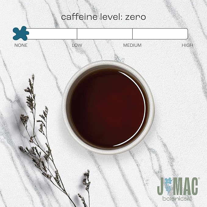 J Mac Botanicals Organic Elderflower, Herbal Tea - 16 ounces