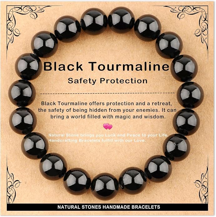 AD Beads 4mm6mm8mm10mm Handmade Bracelet - Natural Gemstone for Peace and Tranquility - Meditation, Yoga, Healing and Energy Gift for Unisex