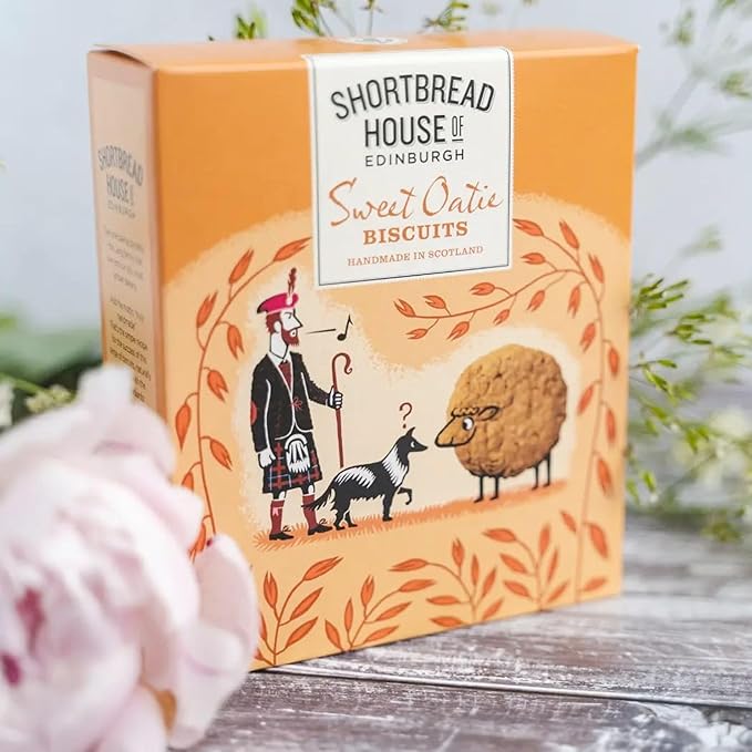Shortbread House of Edinburgh Chocolate Chip Mini Sweet Oatie Biscuits, Truly Handmade, 5.3 Ounce (Pack of 1)