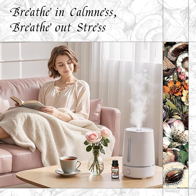 HIQILI Life Serendipity Diffuser Oil for Home Diffusers, Inspired by Chane. Chance, DIY Women Perfume, Room Sprays, Long Lasting - 0.34 Fl Oz