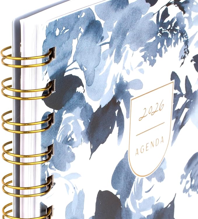 Cambridge 2026 Planner by Leah Bisch, Weekly & Monthly, 5.5" x 8.5", Small, Ciara Floral (LB41-200-26)