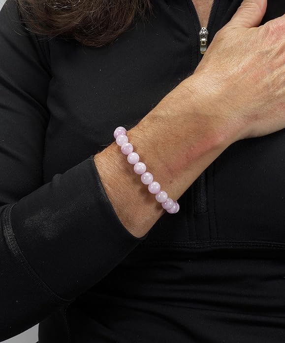 Cherry Tree Collection - Small, Medium, Large Sizes - Gemstone Beaded Bracelets For Women and Men - 8mm Round Beads