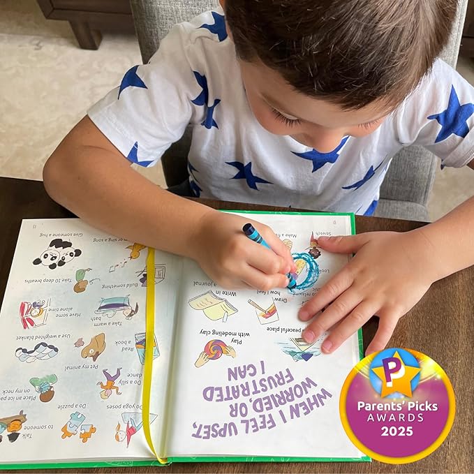 Big Life Journal - Daily Journal for Kids - A Growth Mindset Workbook for Children – Interactive Journal and Goal Planner for Kids – Daily Guided Journal for Children… (Green)