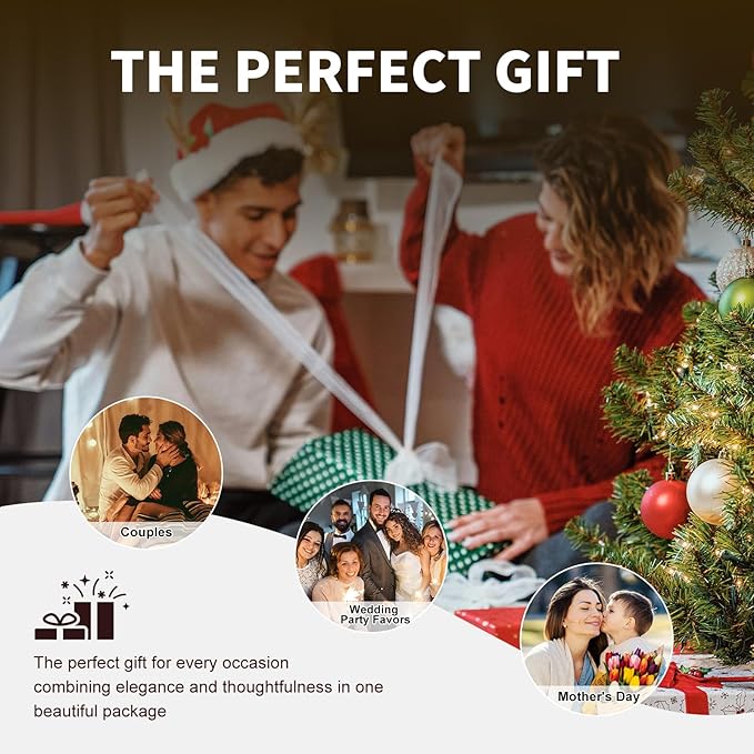 MELONY Massage Candle - Holiday Candle Gifts for Women & Men - Moisturizing Body Oil Candle for Home Spa - Body Massage Oils & Lotion Candle - 8.1oz (Champagne Sugar)