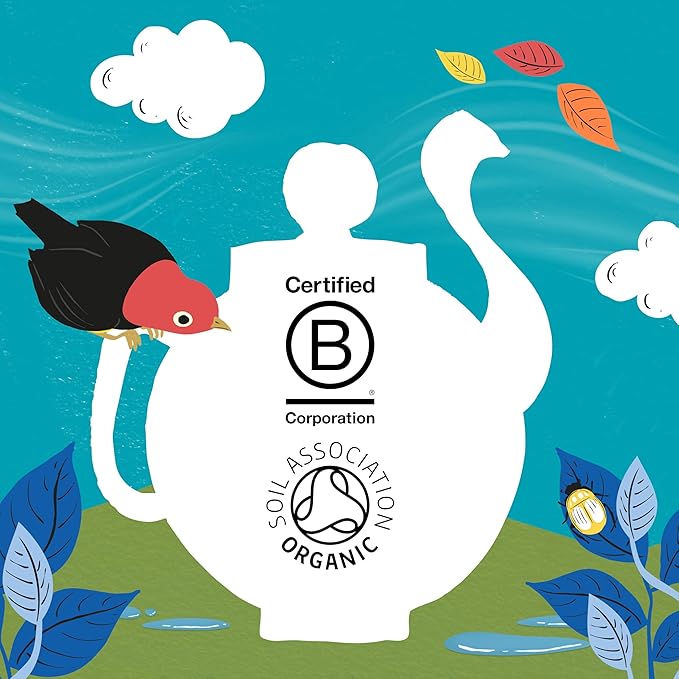 Clipper Tea, Organic Decaf, Plant-Based, Decaffeinated Black Tea, Great Over Ice, 1 Pack, 80 Unbleached Tea Bags