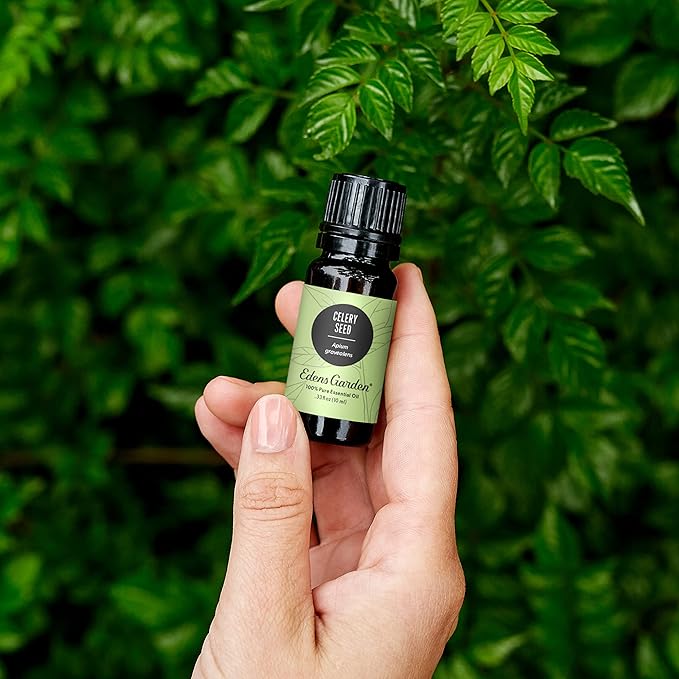 Edens Garden Celery Seed Essential Oil- 100% Pure Premium Grade, Undiluted, Natural, Therapeutic, Aromatherapy, The Best for Diffuser, Skin, Candle, Laundry 10 ml (.33 fl oz)