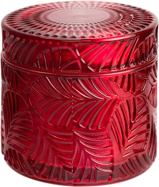 Hidden Label Christmas Candle,Festive Spice Scented Candles, Wood Wick Soy Candle, 7.4oz Holiday Jar Decorative Candles, Candles Gifts for Women