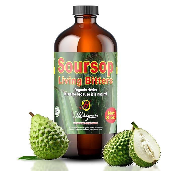 Herboganic Soursop Bitters | Promotes overall health | 8 Oz…