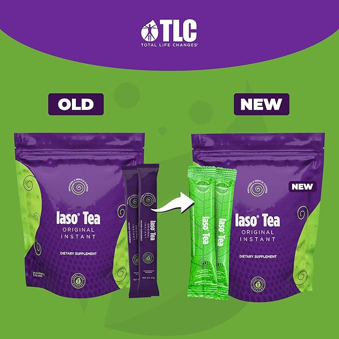 Iaso Instant Tea (Original) - Convenient Tea for a Balanced Lifestyle, Gentle & Refreshing, 25 Sachets (1 Pack)