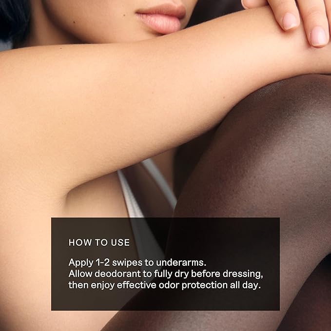 Each & Every Aluminum Free Deodorant for Women & Men - All Natural Deodorant for Sensitive Skin, EWG Verified - Clean, Baking Soda-Free, Plant-Based Fragrance, Rose & Vanilla, 2.5oz