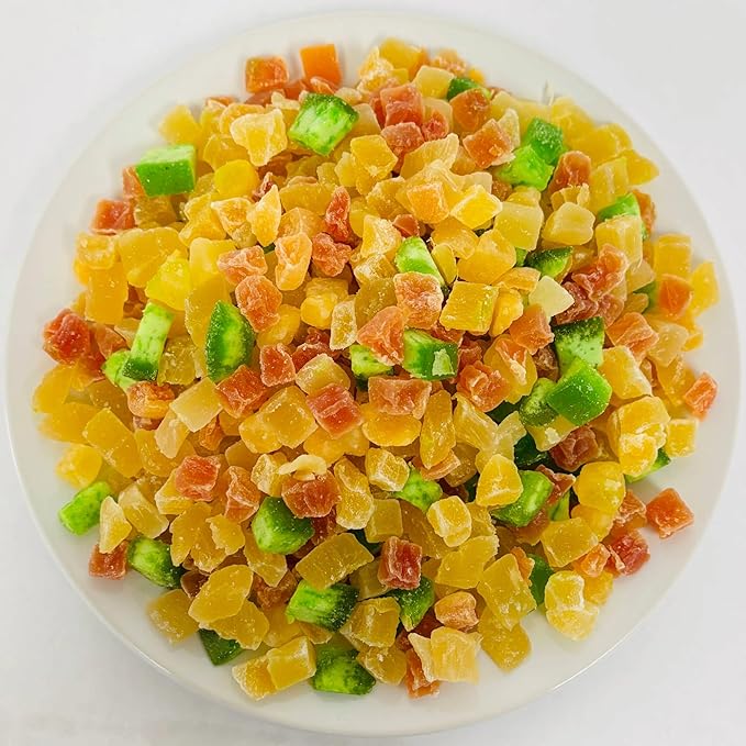 Anna and Sarah 2 Lbs Tropical Dried 6 Fruit Mix In Resealable Bag, 32 Oz