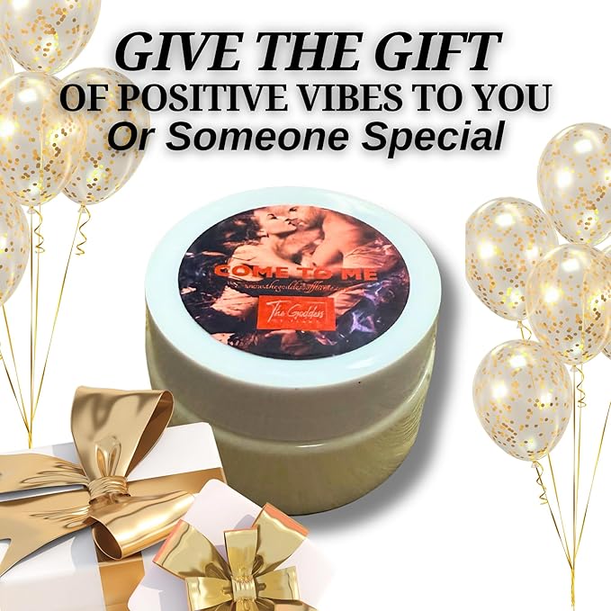 Come To Me Body Butter – Spiritually Charged Moisturizer to Attract Love & Passion – Enriched with Sunflower Oil, Vitamin E & Essential Oils – Deep Hydration & Love Spell Aura Boost – Vegan