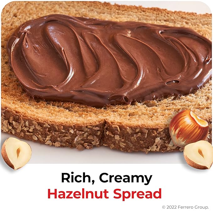 Nutella and Nutella & GO! Bundle, Hazelnut Spread with Cocoa Jar and Snack Packs with Breadsticks, 35.3 oz Jar and 4-Pack