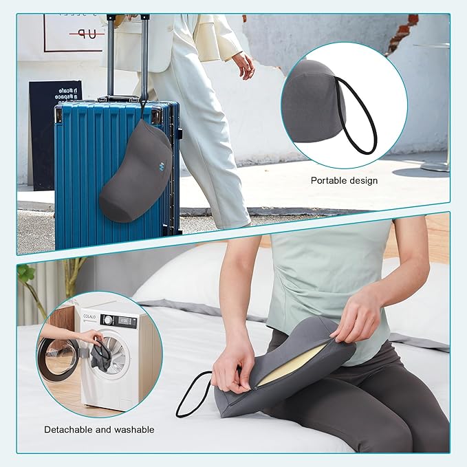 Cervical Pillow Relieves Neck Pressure High-Density Memory Cotton Supports Cervical Sleep Traction Pillow to Help Deep Sleep