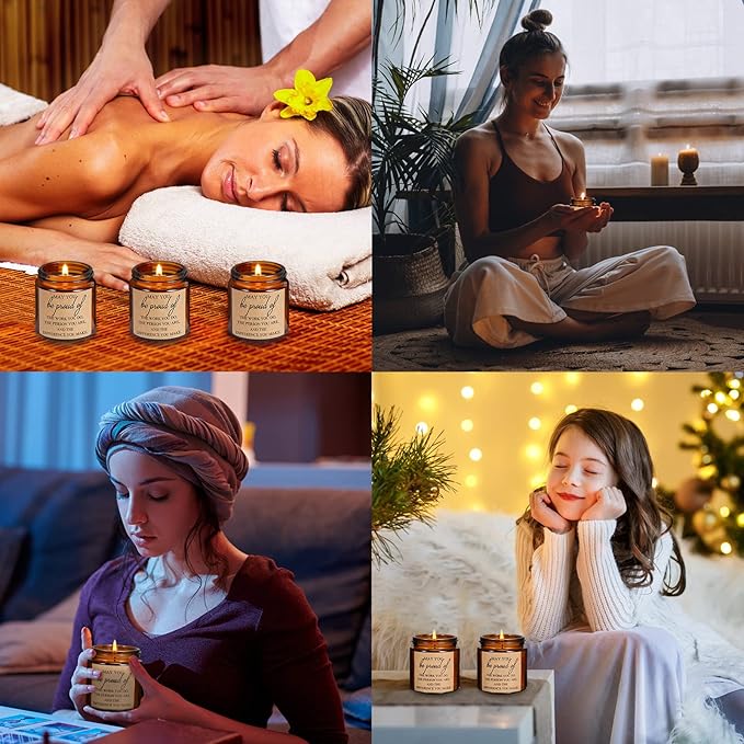 Fumete 10 Pcs Jars Scented Soy Candles 3.5 oz May You Be Proud of The Difference Candles Team Thank You Gifts for Employee Appreciation Gifts Coworker Vet Tech Nurse Teachers(Amber,Proud)