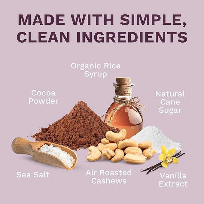 Cocoa Dusted Cashews with Skin by Karma Nuts, Whole, Sweet, Roasted, Vegan, Gluten Free, Low Net Carb, Natural, Everyday Nut Snack, 1.5 Ounce (12 Snack Packs)