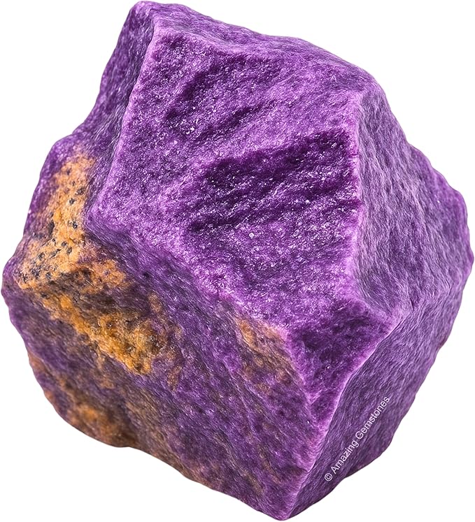 Amazing Gemstone 2 Pieces Stichtite Raw Crystals and Healing Stones, Natural Rocks for Tumbling and DIY Raw Stones and Crystals