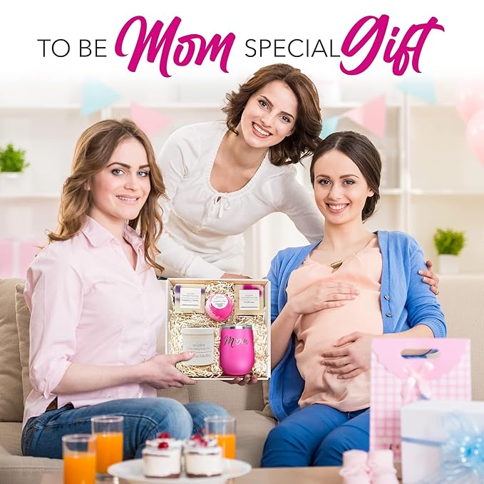 Mom Spa Gift Basket for Women - Self Care Basket, Relaxation, Pampering Gifts for Girlfriend, Wife, Mom, Sister, Friends - Birthday Bundles, Mothers Day, Anniversary, Valentines Day Gift Set for Her