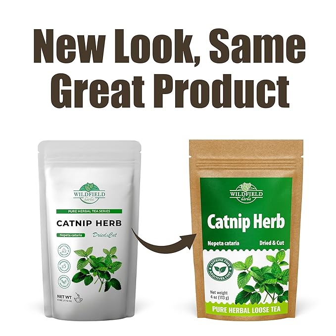 4 oz. Catnip Tea Catnip Herb Tea (Nepeta L.) - 113g Cat Nip Herb Hierba Gatera