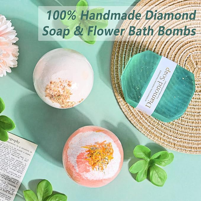 Get Well Soon Gifts For Women, 10 Pcs Care Package Get Well Gift Basket, Self Care Gifts with Luxury Flannel Blanket, Relaxing Spa Box Thinking of You Basket for Her, Mom Sister Best Friends