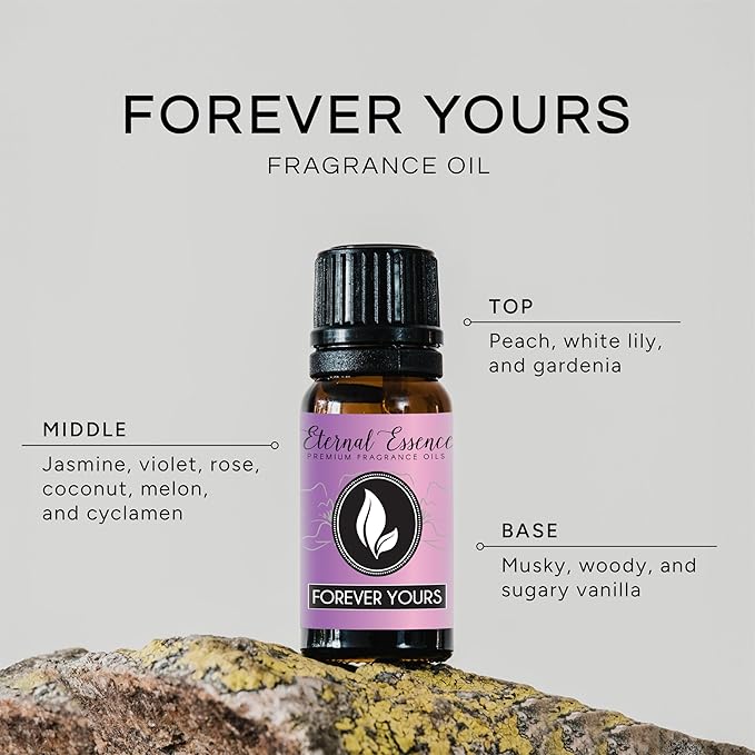 Forever Yours - Premium Grade Fragrance Oils - 10ml - Scented Oil