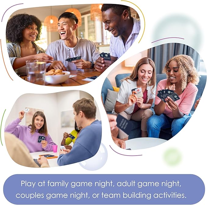FUN Mindful Match | 500 Card Game for Adults, Teens, & Kids | Fun, Family Party Game | Board Games for Adults | Mindfulness Conversation Cards | Couple Gifts | Ice Breaker for Date Night & Game Night
