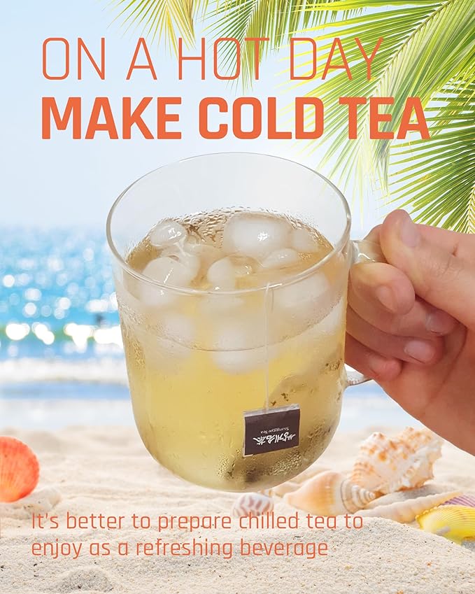 Ssanggye Black Barley Tea 1.2g x 40 Tea Bags, Premium Korean Herbal Tea Hot Cold Grain Soft Deep Nutty Taste Teabag Loose Leaf 4 Seasons Made in Korea