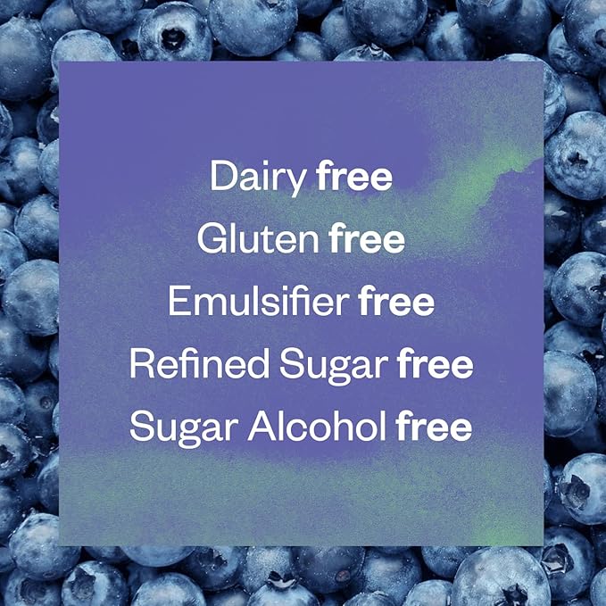 Floura Blueberry Matcha Fruit-Forward Fiber Bars– High Fiber, Vegan, Gluten & Dairy Free, Low Calorie Healthy Snack Bars with Upcycled Produce for Gut Health [10 Pack]