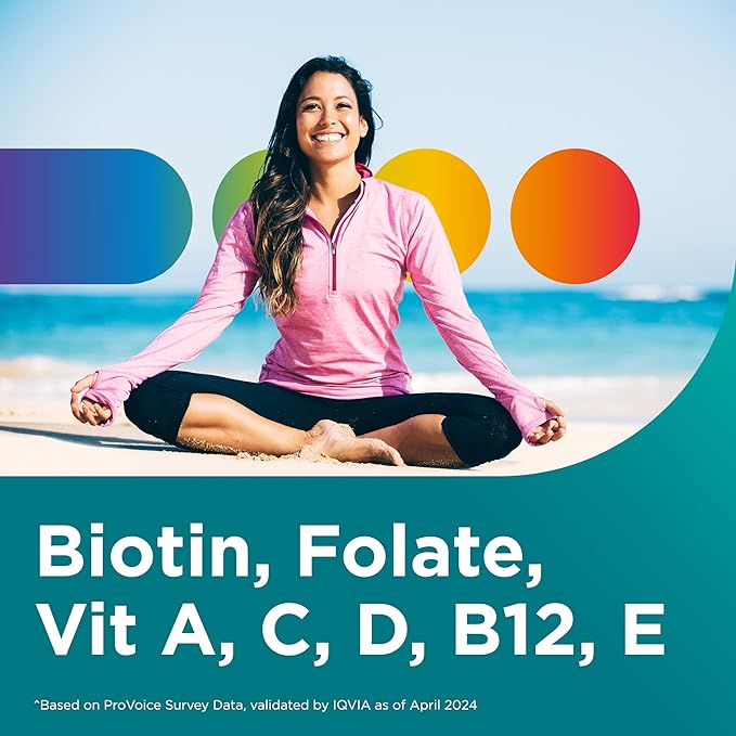 Centrum Women’s Multivitamin Gummies, Immune, Energy, Healthy Appearance Support, 100 Count, 50 Day Supply