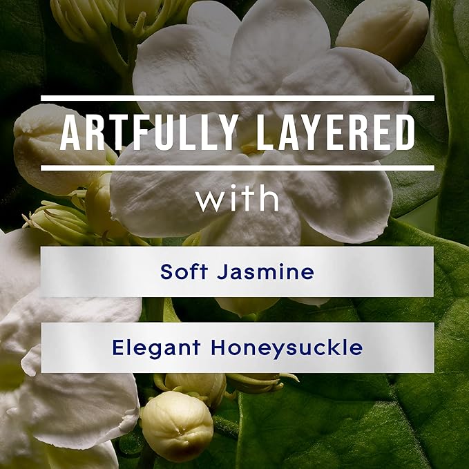 Glade PlugIns Refills Air Freshener, Jasmine & Honeysuckle, Scented and Essential Oils for Home and Bathroom, 0.67 Fl Oz, 5 Count