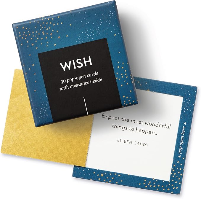 Compendium ThoughtFulls Pop-Open Cards — 2-Pack of Merry Christmas, Wish — 60 Pop-Open Cards, Each with a Different Message Inside