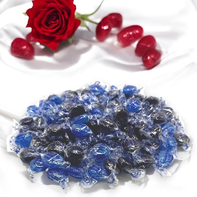 Sugar Free Mixed Berry Flavors Gourmet Hard Candy-Keto Friendly- Premium Quality 1.5 lbs, Delicious Taste Individually Wrapped Berry Flavors Hard Candy-Ideal Diabetic & Gluten Free(24 oz)