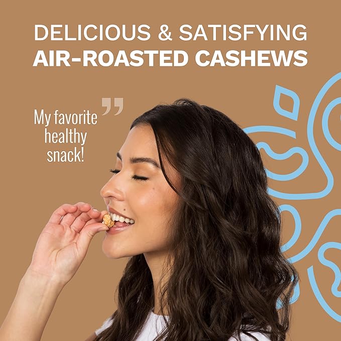 Toasted Coconut Cashews by Karma Nuts, Whole, Sweet, Roasted, Vegan, Gluten Free, Low Net Carb, Natural, Everyday Nut Snack, 1.5 Ounce (12 Snack Packs)