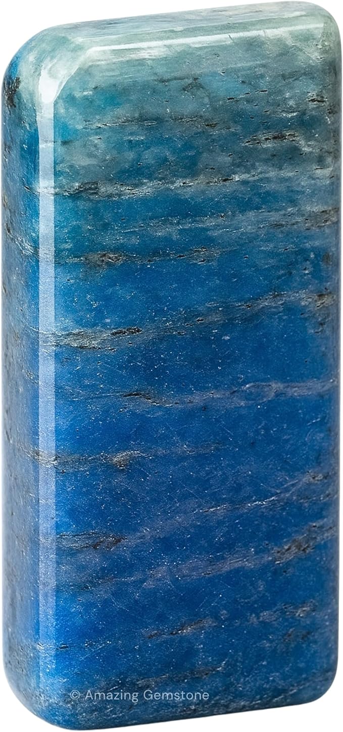 Amazing Gemstone Kyanite Crystals and Healing Stones Tumbled - 1 oz Kyanite Stone Gem Stones, Natural Healing Stones for Energy Balance, Stress Relief - Premium Polished Gems Rocks for Meditation