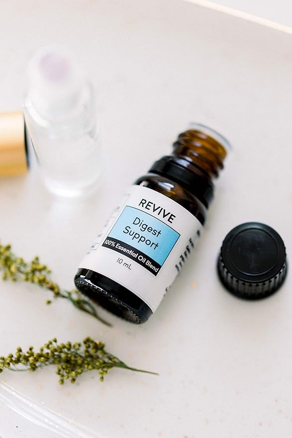 Digest Support Essential Oil Blend by Revive Essential Oils - 100% Pure Therapeutic Grade, for Diffuser, Humidifier, Massage, Aromatherapy, Skin & Hair Care