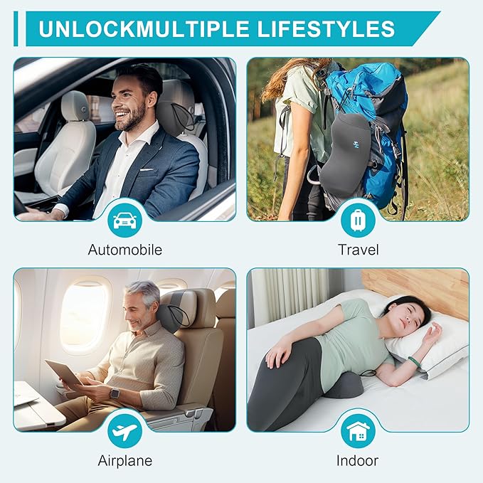 Cervical Pillow Relieves Neck Pressure High-Density Memory Cotton Supports Cervical Sleep Traction Pillow to Help Deep Sleep