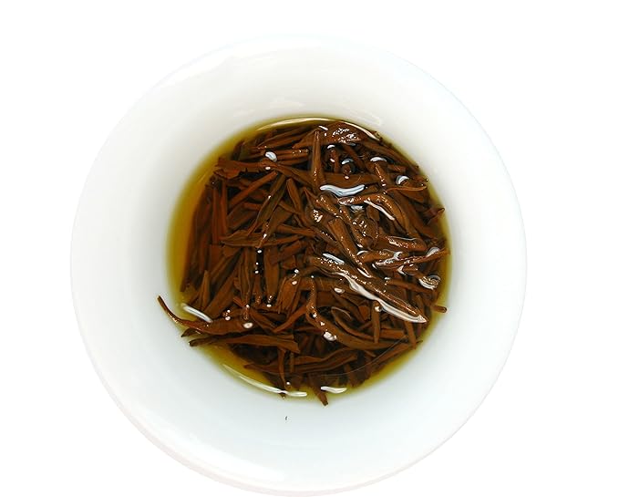 Greenhilltea, premium loose tea bai lin gong fu golden tippy black tea 4 OZ