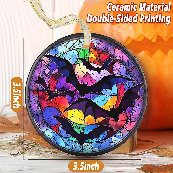 Christmas 2025 Ornaments, Christmas Ornament Gift, Holiday Keepsake, Stocking Stuffers, Gift Ideas - Mysterious Bats