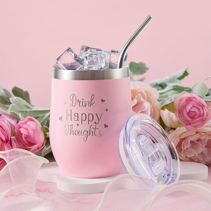 Birthday Gifts for Women, Self Care Get Well Soon Gifts, Luxury Rose Spa Bath Gift Basket - Unique Christmas Valentines Day Mothers Day Gifts for Mom Grandma Daughter Her Wife Girlfriend