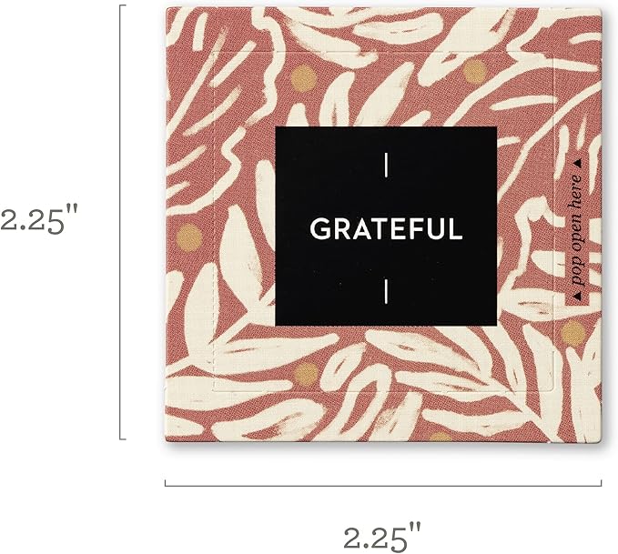 Compendium ThoughtFulls Pop-Open Cards — 4-Pack of Grateful, Live with Intention, Mindfulness, Carpe Diem – 120 Pop-Open Cards, Each with a Different Message Inside