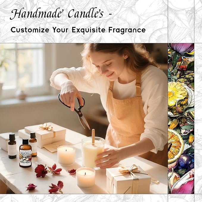 HIQILI Neroli Nebula Fragrance Oil, Woman Scented Oil for Making Candles, Soap, Lotion & Home Fragrance, Long Lasting Scent - 1 Fl Oz