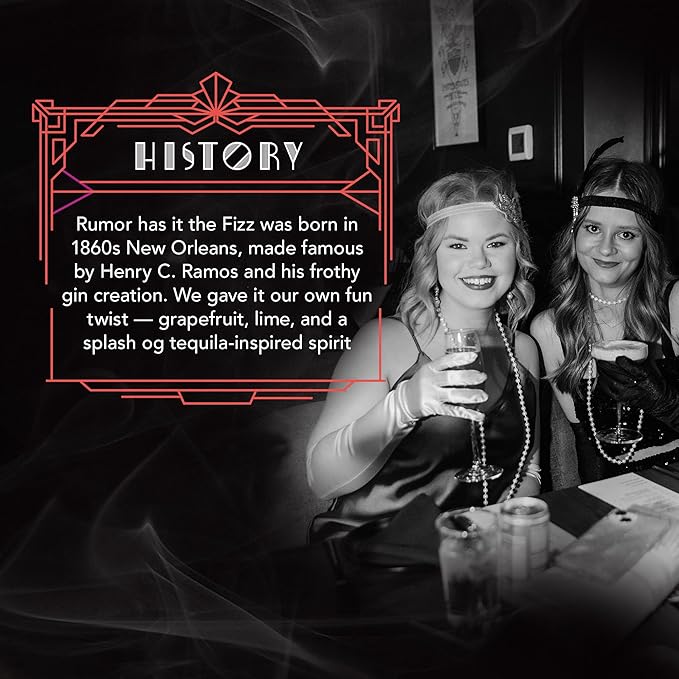 Blind Tiger Grapefruit Fizz 8-Pack | Grapefruit & Lime Non-Alcoholic Sparkling Mocktail | Paloma-Inspired | Crafted with Natural Ingredients | Mixers, Cocktails, Mocktails | 8.4 fl oz Cans