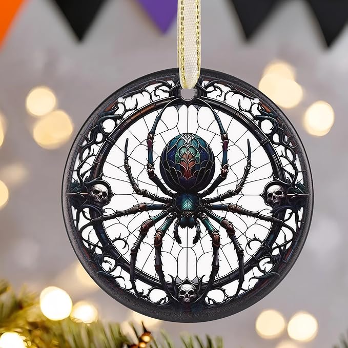 Christmas 2025 Ornaments, Christmas Ornament Gift, Holiday Keepsake, Stocking Stuffers, Gift Ideas - Spider