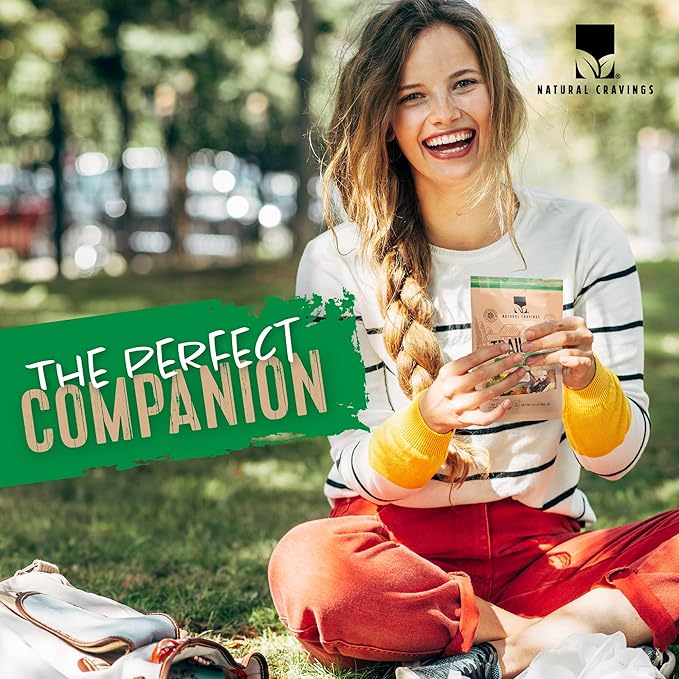 Natural Cravings Trail Mix Snack Dried Fruit Mix & Nuts Mix with Chocolate Chips, Peanuts, Cranberries, Raisins, Walnuts, Tropical Fruits (12 Pack, Rainforest Mix)