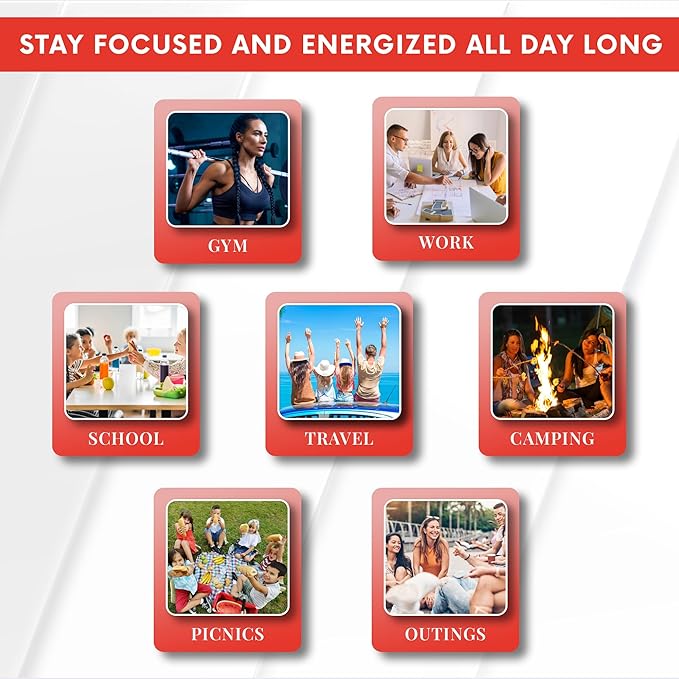 Jumbo Jumble Snack Box (40 Count) Protein Gift Care Package Snacks Variety Pack for Adults Teens Kids Men Women College Office Birthday (Protein Set)